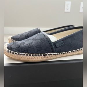 Gucci Canvas Espadrille in Nero(Black)
Size 37